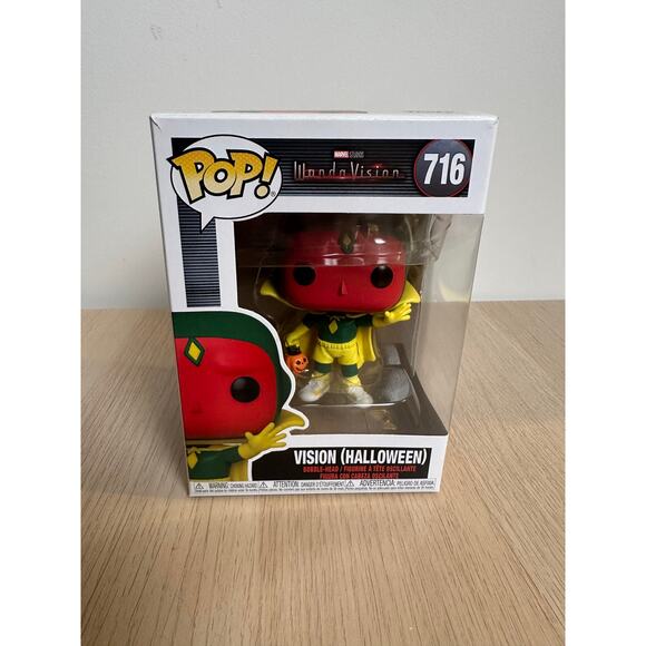 Vision Halloween - Wandavision - Funko Pop No 716 - NEW - Picture 1 of 5